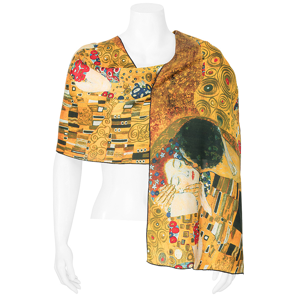 Gustav Klimt The Kiss Silk Scarf
