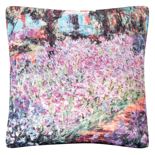 Kissen 40 x 40 Claude Monet: Der Garten