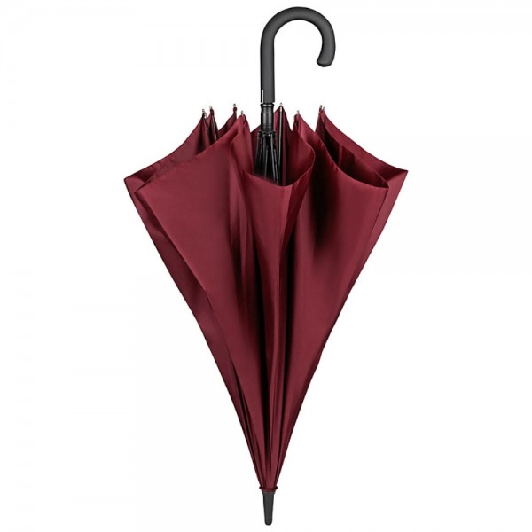 VON LILIENFELD® Parapluie Canne Grand Robuste Ouverture Automatique XL Leo Noir
