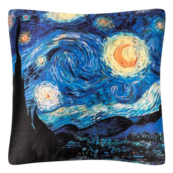Kissen 40 x 40 Vincent van Gogh: Sternennacht