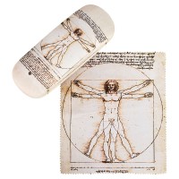 Glasses case Leonardo da Vinci: The Vitruvian Man Glasses case Leonardo da Vinci: The Vitruvian Man