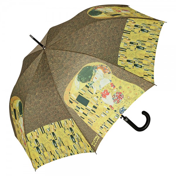 Regenschirm Auf-Automatik Kunst Gustav Klimt: Der Kuss