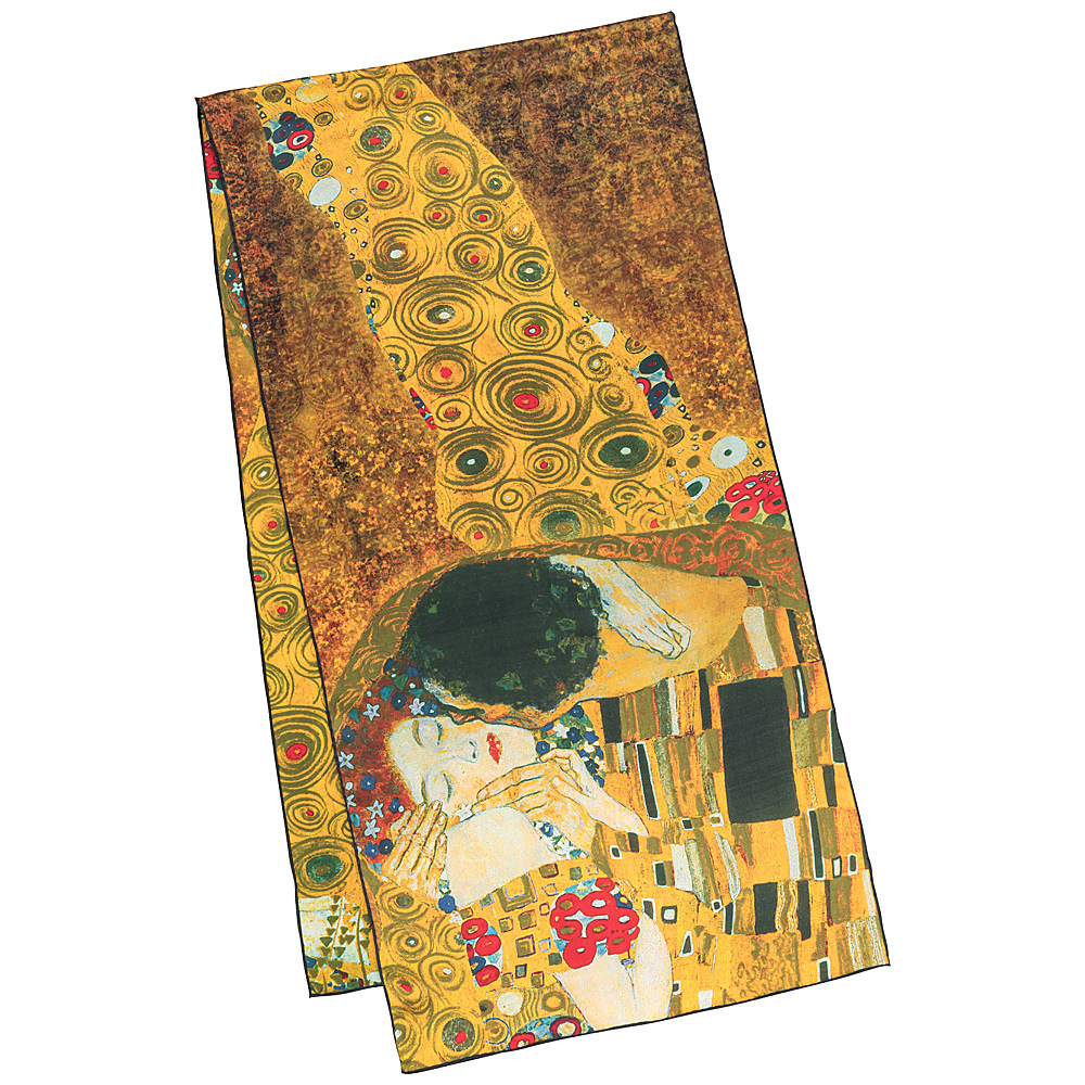 Gustav Klimt The Kiss Silk Scarf