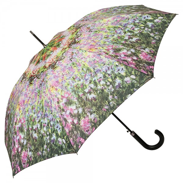 Umbrella Automatic Motif Art Claude The Garden MOTIVE