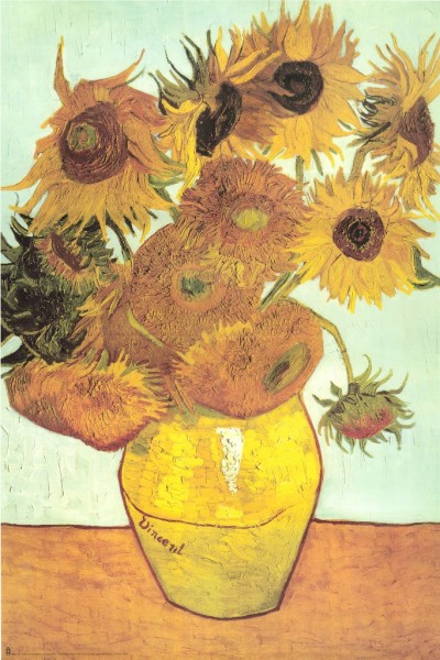 Kissen 40 x 40 Vincent van Gogh: Sonnenblumen