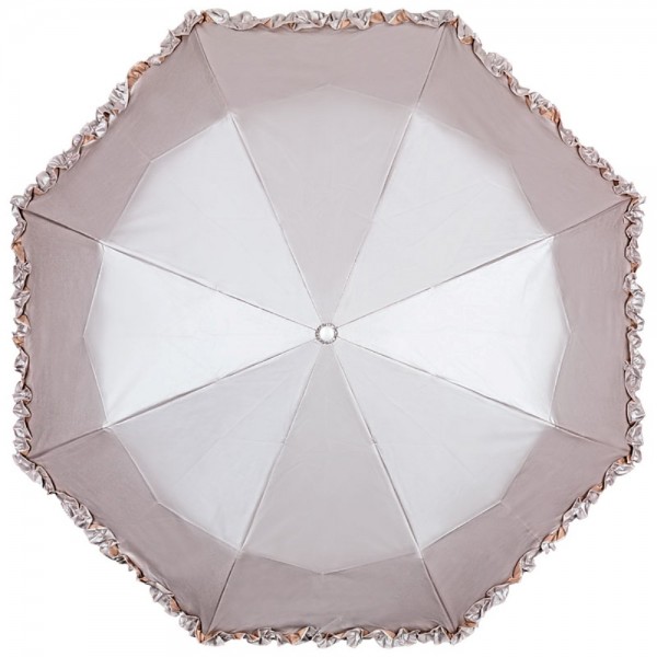 Folding Pocket Umbrella Telescopic Elena silver