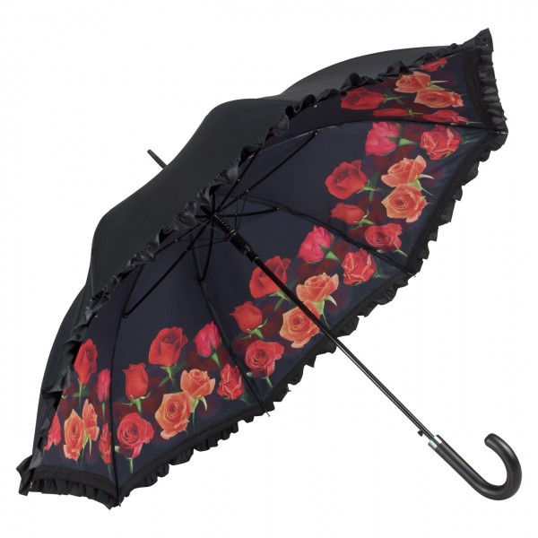 Automatic umbrella "Bouquet of Roses", Double Layer