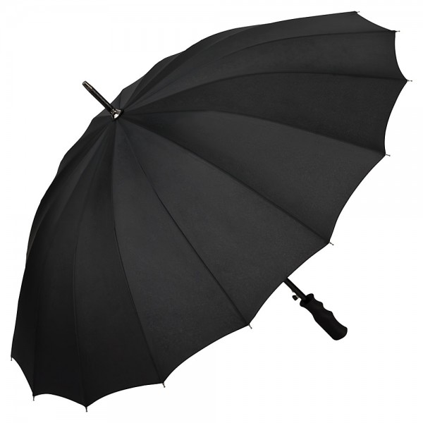 Regenschirm Auf-Automatik XL Herrenschirm Colin, schwarz