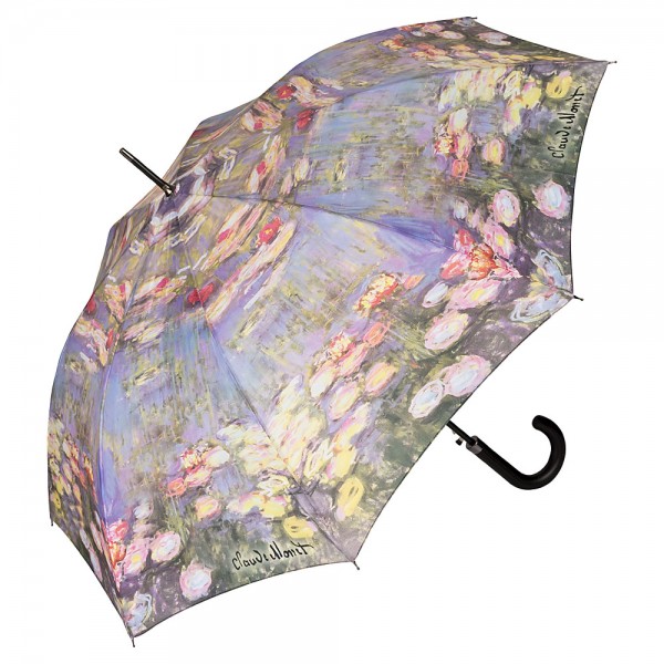 Regenschirm Automatik Kunst Motiv Claude Monet Seerosen Regenschirme Mit Motiv Regenschirme Von Lilienfeld Wir Lieben Schirme