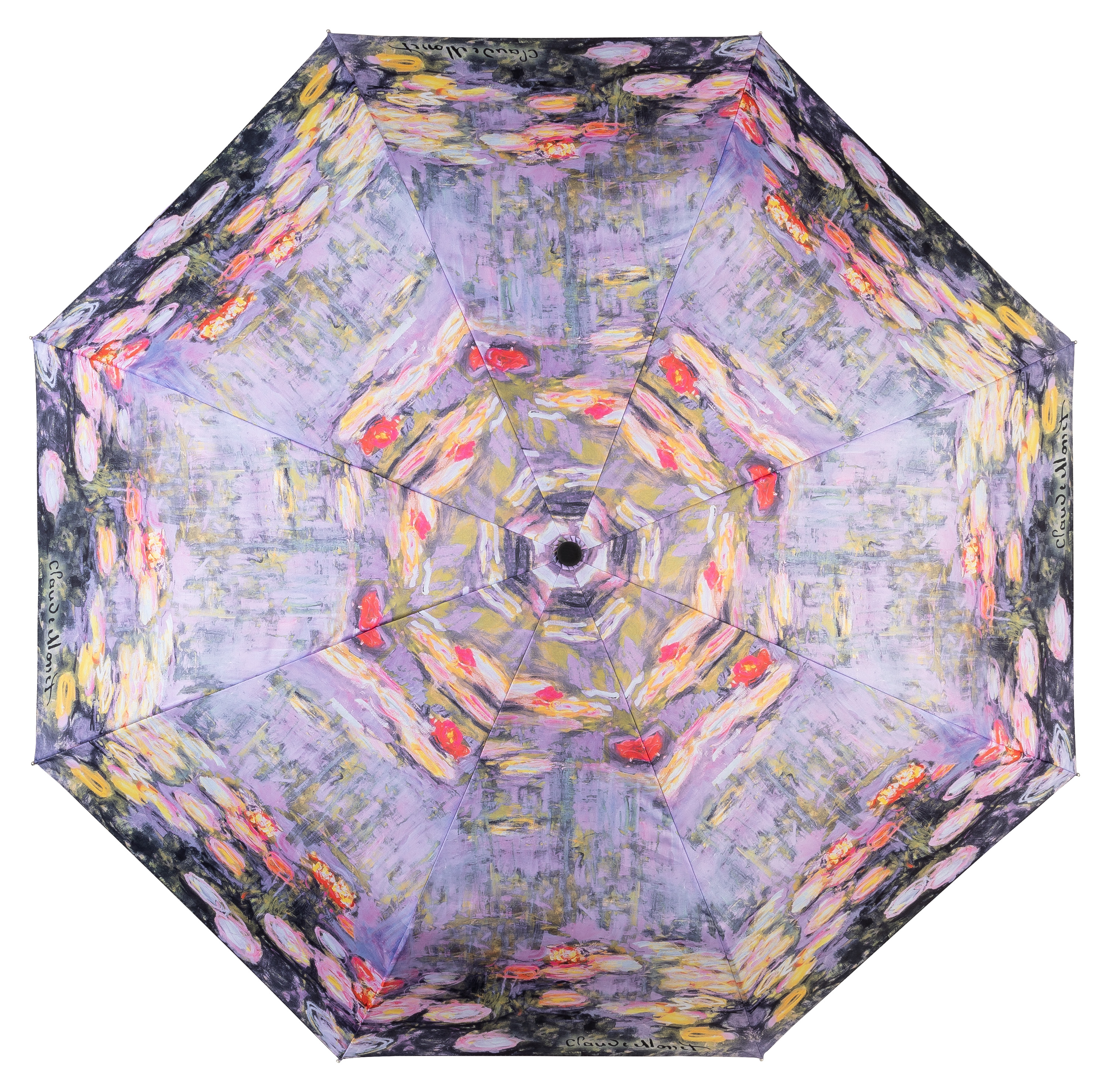 Taschenschirm Kunst Claude Monet: Automatik lieben Auf-und-Zu Seerosen VON - Motiv Schirme Regenschirme Wir | | LILIENFELD mit | REGENSCHIRME