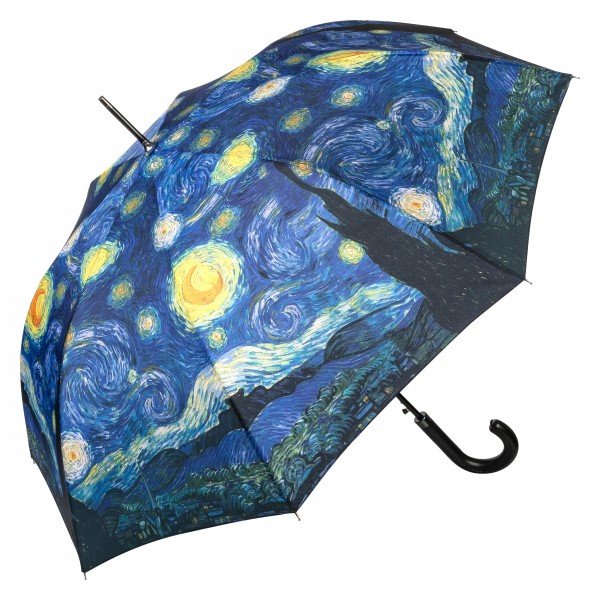 Umbrella Automatic Motif Art Vincent van Gogh: Starry Night