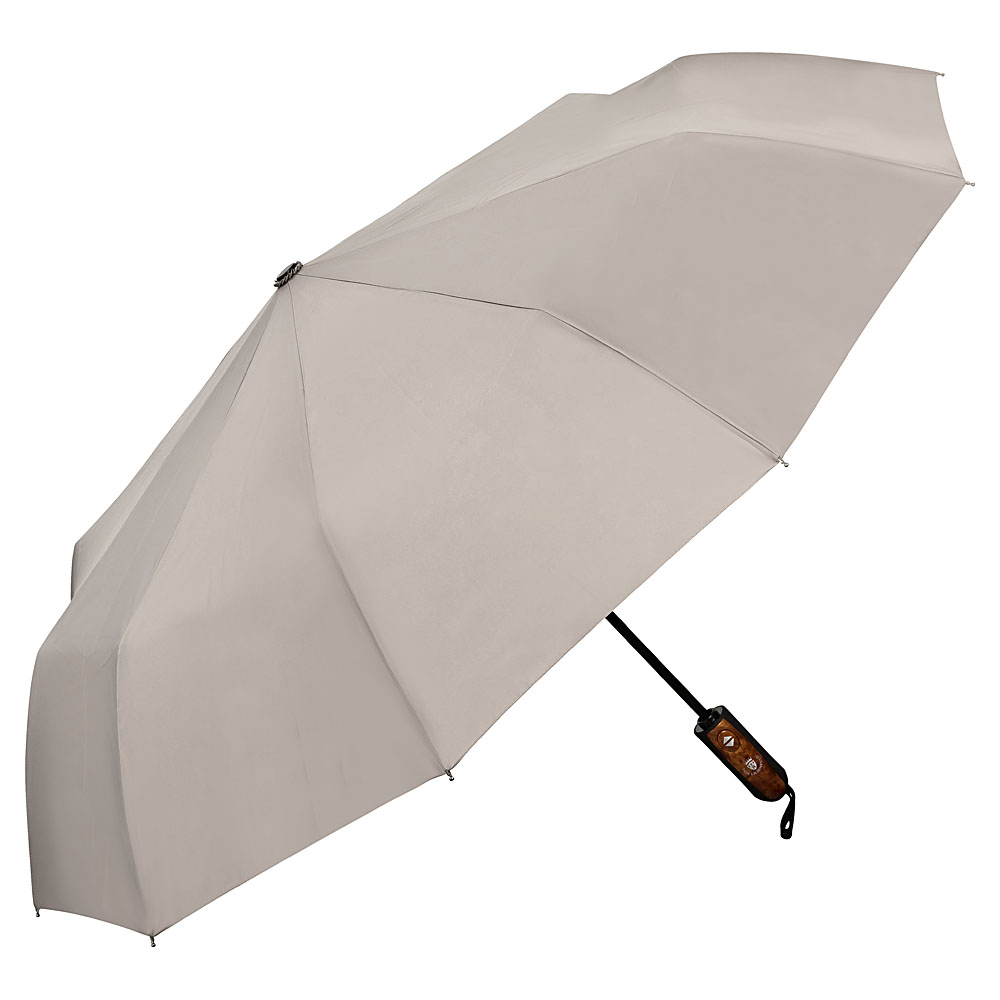 Folding Pocket Umbrella Auto Open Close Clark Grey Folding Umbrellas