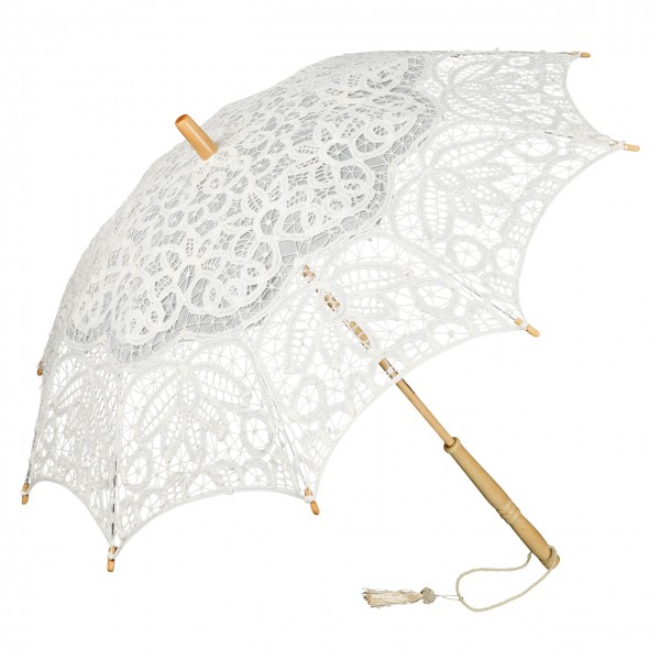 Lace umbrella "Vivienne", ivory