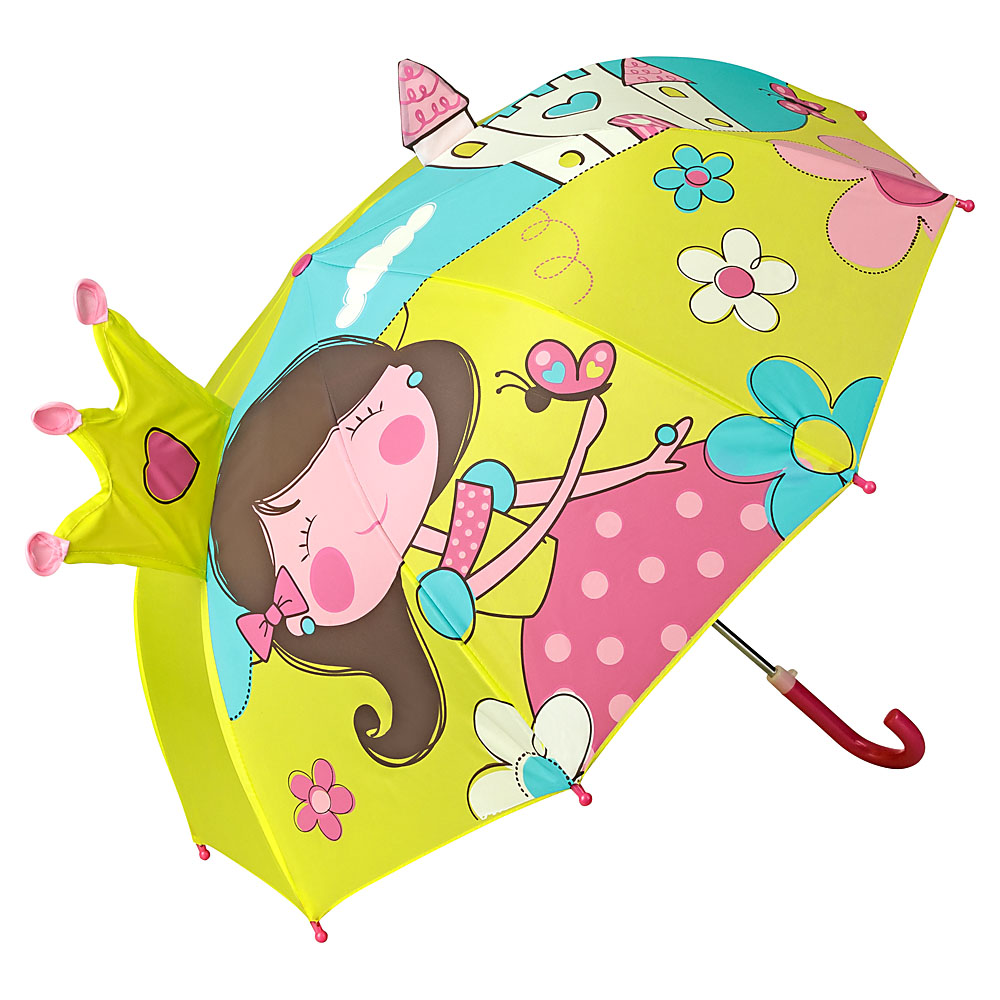 Kinderschirm Junge Mädchen Kids Prinzessin - | Jahre REGENSCHIRME bis mit Regenschirme Schloß Wir LILIENFELD Kinder | ca. Schirme | VON 8 lieben