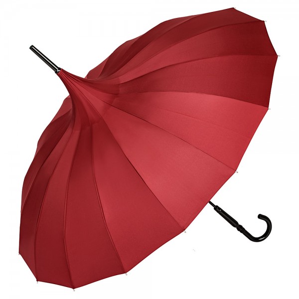 Regenschirm Sonnenschirm Pagode Charlotte, bordeaux