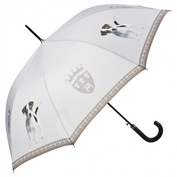 Umbrella Automatic Motif Art Jack Russell