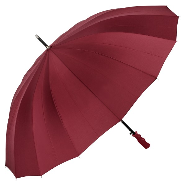 Regenschirm Auf-Automatik Durchmesser: 120 cm Cleo, bordeaux