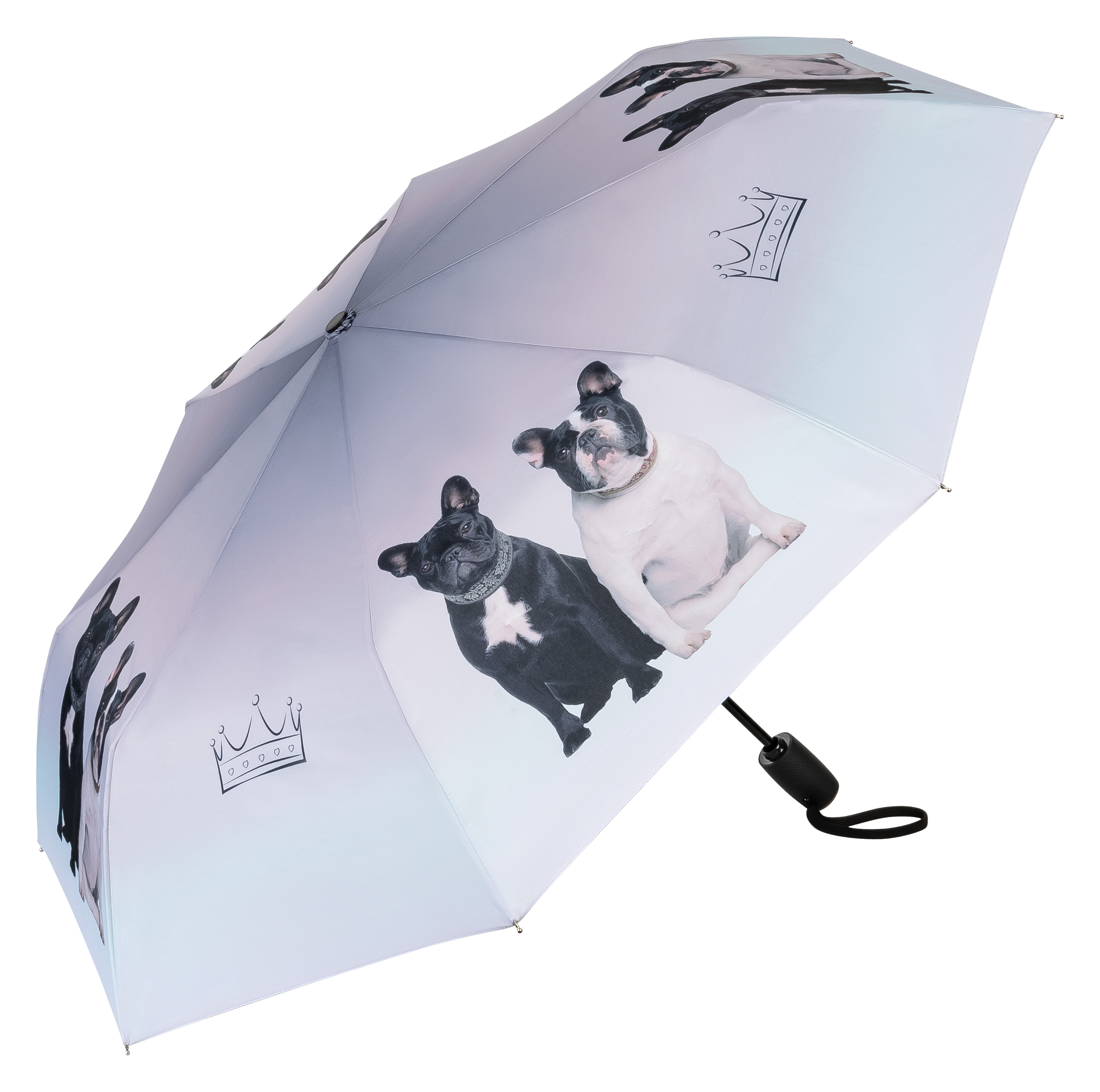 Taschenschirm Französische Bulldoggen Auf-und-Zu Automatik | Regenschirme  mit Motiv | REGENSCHIRME | VON LILIENFELD - Wir lieben Schirme