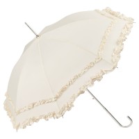 Regenschirm Sonnenschirm Hochzeitsschirm Rüsche Mary, creme Regenschirm Sonnenschirm Hochzeitsschirm Rüsche Mary, creme