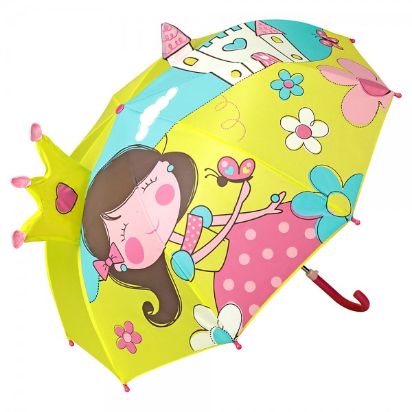 Children umbrella Princess with Castle (up to age 8) 
