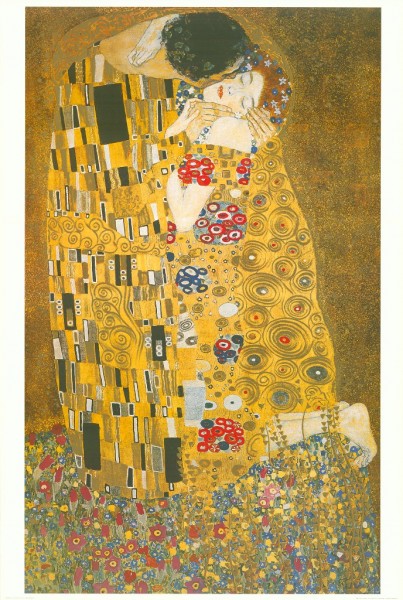 Prettystern Silk Scarf 160 Cm Long Art Print Gustav Klimt Silk