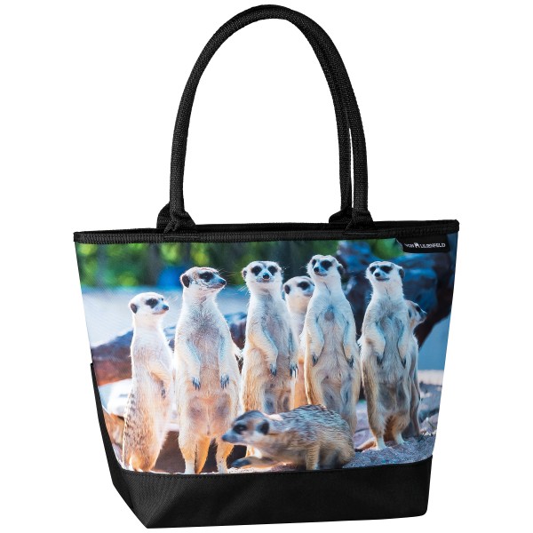 Tote Bag Shopping Meerkat